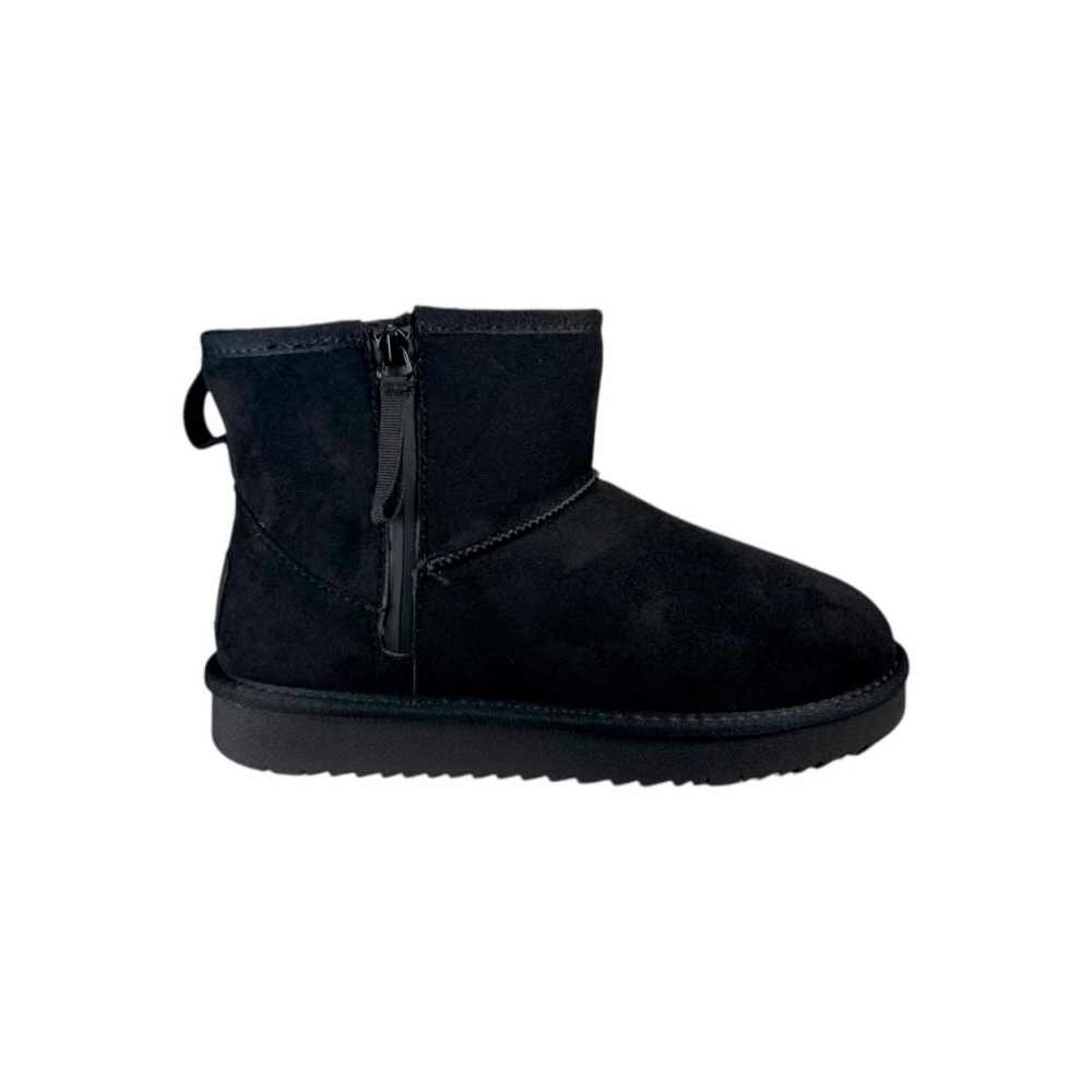 Botines Planos Xti 144443 Mujer Negro