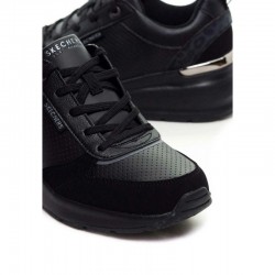 Sneakers Skechers Billion-subtle Spots Mujer Negro-negro