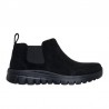 Botines Planos Skechers 100894 Mujer Negro-negro