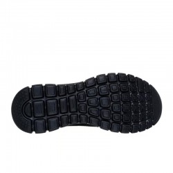 Botines Planos Skechers 100894 Mujer Negro-negro