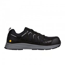 Sneakers Skechers Work: Malad Ii Comp Toe Hombre Negro
