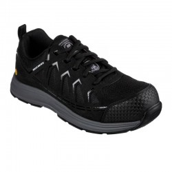 Sneakers Skechers Work: Malad Ii Comp Toe Hombre Negro