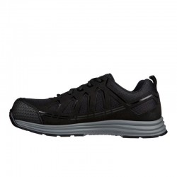 Sneakers Skechers Work: Malad Ii Comp Toe Hombre Negro