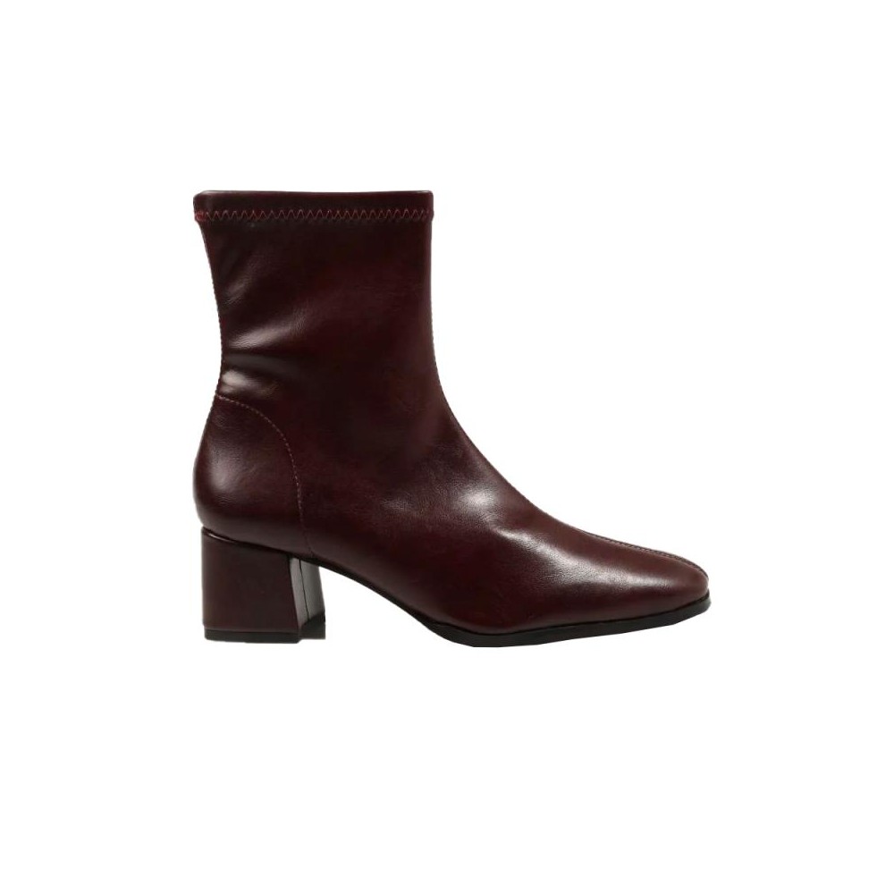 Botines de tacón Miss Elastic 78330 Mujer Burdeos