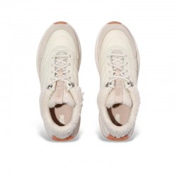 Sneakers Fitflop F-mode Flow Shearling-mix Mujer Beig