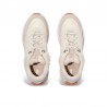 Sneakers Fitflop F-mode Flow Shearling-mix Mujer Beig