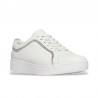 Sneakers Fitflop Rally Crystal-trim Mujer Blanco