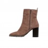 Botines de tacón Vexed Siri Mujer Taupe