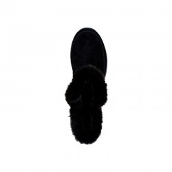 Botas Planas Skechers Easy Going - Dreamers Luxe Vis Mujer Negro