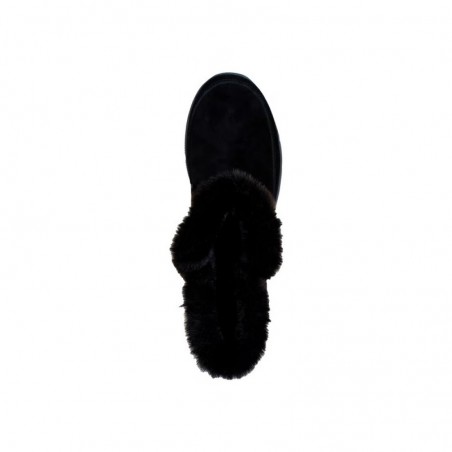 Botas Planas Skechers Easy Going - Dreamers Luxe Vis Mujer Negro