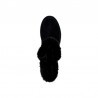Botas Planas Skechers Easy Going - Dreamers Luxe Vis Mujer Negro