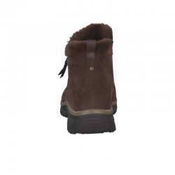 Botines Planos Skechers Easy Going - High Zip 2 Mujer Marron