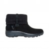Botines Planos Skechers Easy Going - Cozy Lovin' Mujer Negro-negro