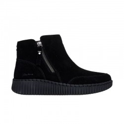 Botines Planos Skechers Wilshire Blvd - Weekend Crush Mujer Negro-negro
