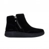 Botines Planos Skechers Wilshire Blvd - Weekend Crush Mujer Negro-negro