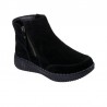 Botines Planos Skechers Wilshire Blvd - Weekend Crush Mujer Negro-negro