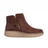 Botines Planos Skechers Wilshire Blvd - Weekend Crush Mujer Marron