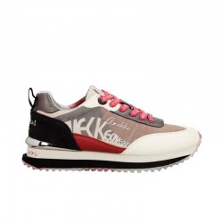 Sneakers Anekke New York Mujer Blanco-rosa