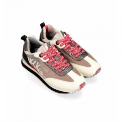 Sneakers Anekke New York Mujer Blanco-rosa
