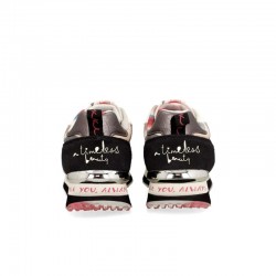 Sneakers Anekke New York Mujer Blanco-rosa