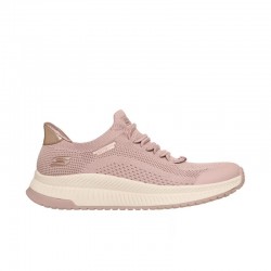 Sneakers Skechers Bobs Squad 4 - Dire Step Mujer Rosa