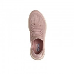 Sneakers Skechers Bobs Squad 4 - Dire Step Mujer Rosa
