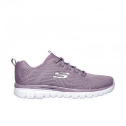 Sneakers Skechers Get Connected Mujer Morado
