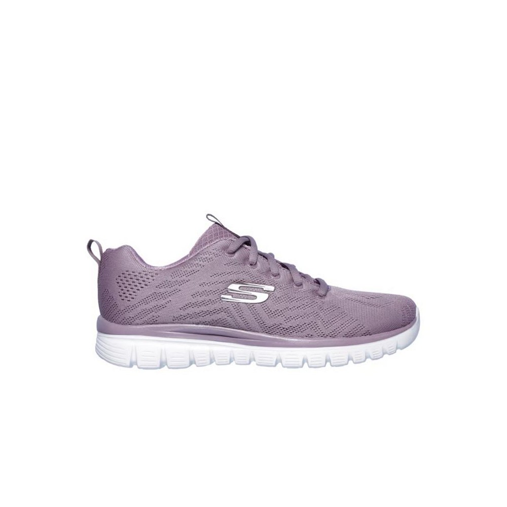 Sneakers Skechers Get Connected Mujer Morado
