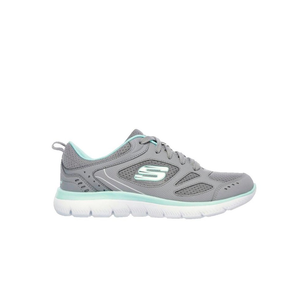 Sneakers Skechers 12982 Mujer Gris