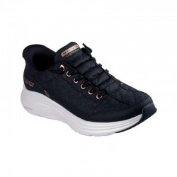 Sneakers Skechers Contour Foam - Cozy Fit Golder Mujer Negro-oro