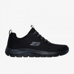 Sneakers Skechers Summits - Eckler Hombre Negro-negro