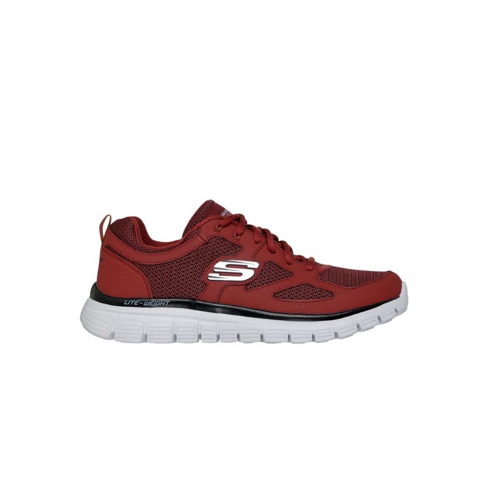 Sneakers Skechers Agoura Hombre Burdeos