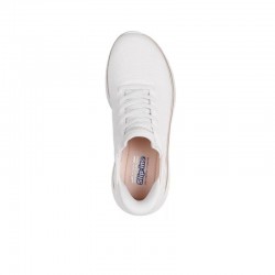 Sneakers Skechers Bobs Squad Chaos Mujer Blanco-oro