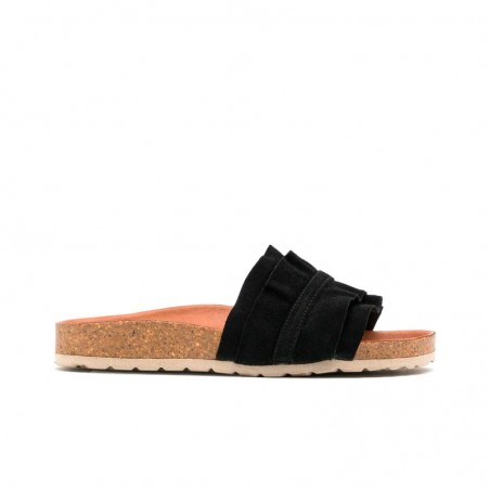 Sandalias Planas Verbenas Rocio Mujer Negro