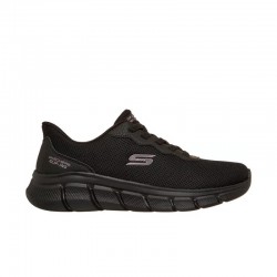 Sneakers Skechers Bobs Sport B Flex - Flex Lucy Mujer Negro-negro