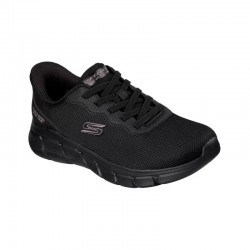 Sneakers Skechers Bobs Sport B Flex - Flex Lucy Mujer Negro-negro