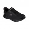 Sneakers Skechers Bobs Sport B Flex - Flex Lucy Mujer Negro-negro