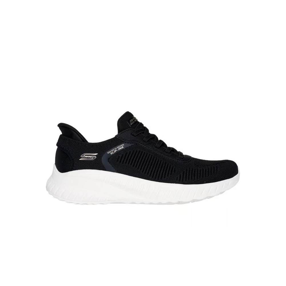 Sneakers Skechers Bobs Squad Chaos Mujer Negro