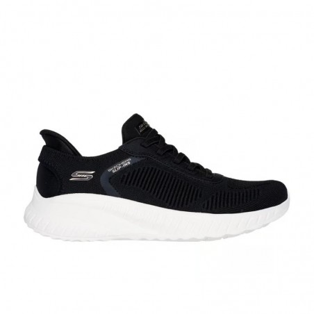 Sneakers Skechers Bobs Squad Chaos Mujer Negro