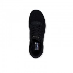 Sneakers Skechers Bobs Squad Chaos Mujer Negro