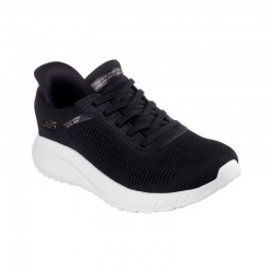 Sneakers Skechers Bobs Squad Chaos Mujer Negro