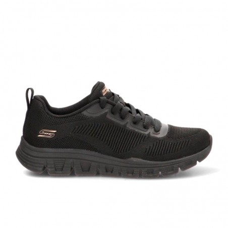 Sneakers Skechers Sport B Lite Mujer Negro-negro