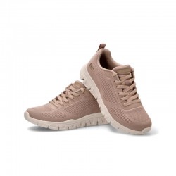 Sneakers Skechers Sport B Lite Mujer Taupe