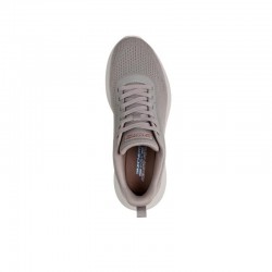 Sneakers Skechers Bobs Moda Flex Hombre Taupe