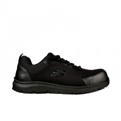 Zapatos de Segurid Skechers Work: Ulmus Sr Hombre Negro