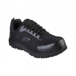 Zapatos de Segurid Skechers Work: Ulmus Sr Hombre Negro
