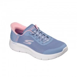 Sneakers Skechers Grand Entry Mujer Celeste