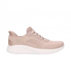 Sneakers Skechers Bobs Squad Chaos Mujer Beig