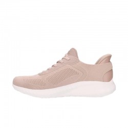 Sneakers Skechers Bobs Squad Chaos Mujer Beig