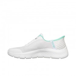 Sneakers Skechers Grand Entry Mujer Blanco-verde